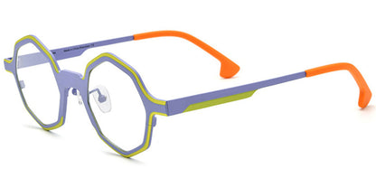 Candye® Titanium Geometric Frame F6437 