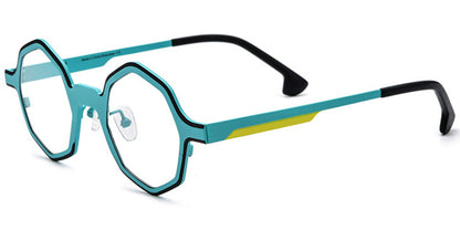 Candye® Titanium Geometric Frame F6437 