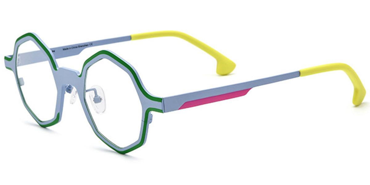 Candye® Titanium Geometric Frame F6437 