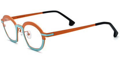 Candye® Titanium Geometric Frame F6872 