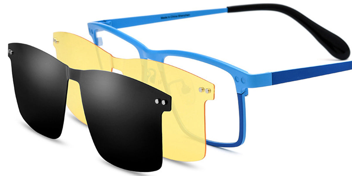 Candye® Titanium Rectangle Frame F6796 