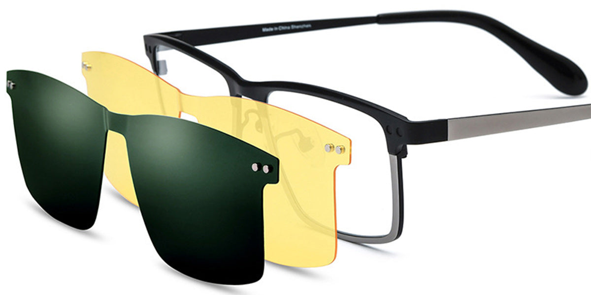 Candye® Titanium Rectangle Frame F6796 