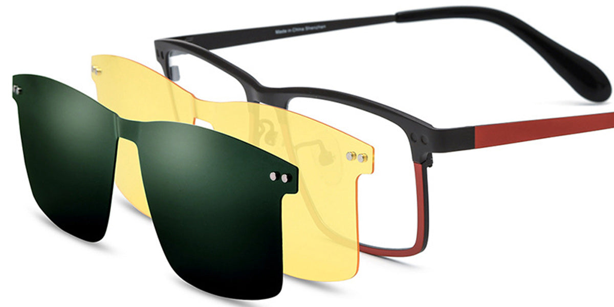 Candye® Titanium Rectangle Frame F6796 