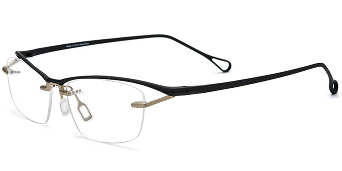 Candye® Titanium Rectangle Frame F7036 