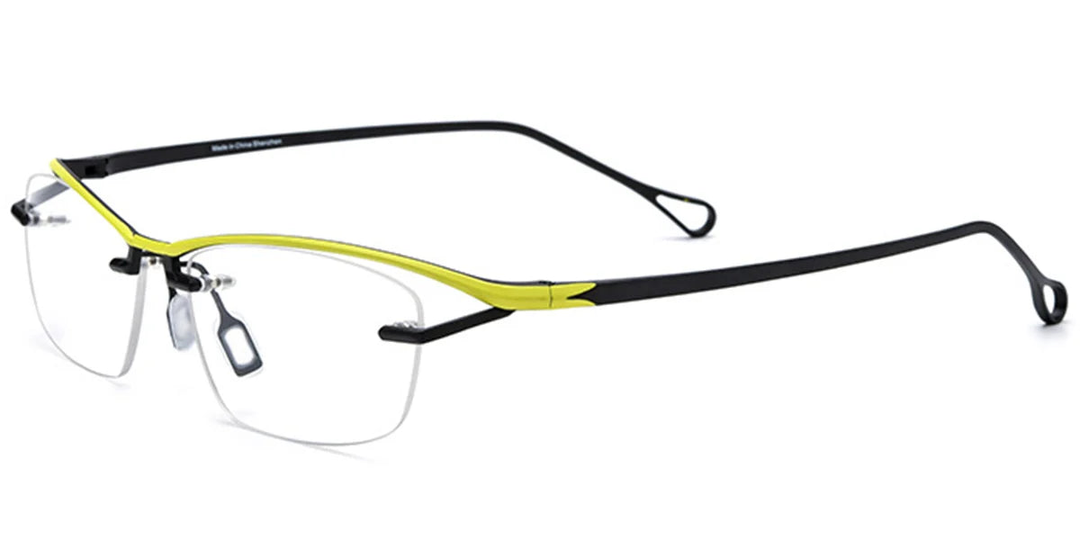 Candye® Titanium Rectangle Frame F7036 