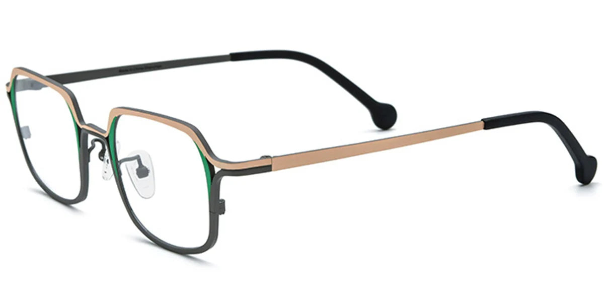 Candye® Titanium Rectangle Frame F7046 