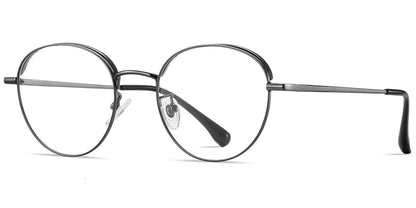 Candye® Titanium Round Frame F6457 