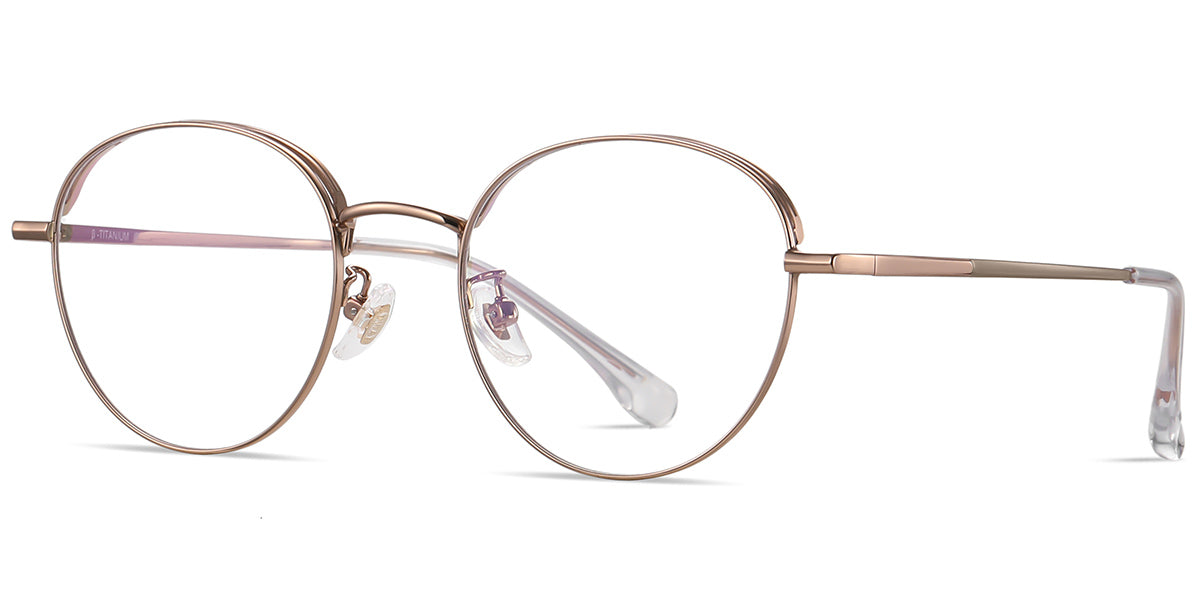 Candye® Titanium Round Frame F6457 