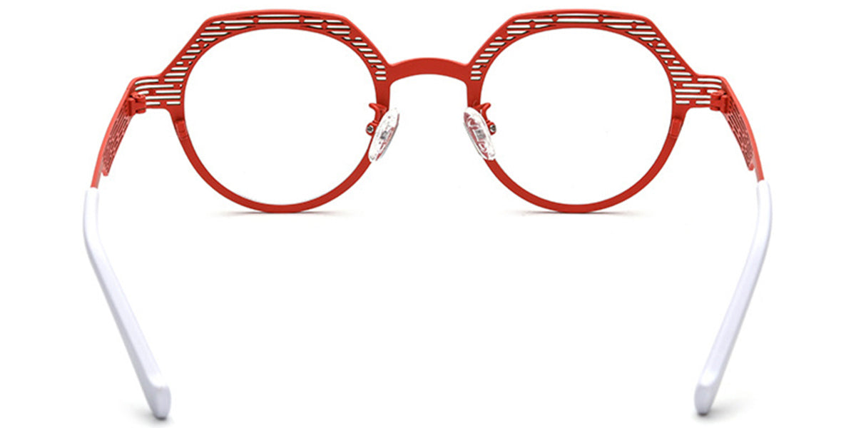 Candye® Titanium Round Geometric Frame F6725 