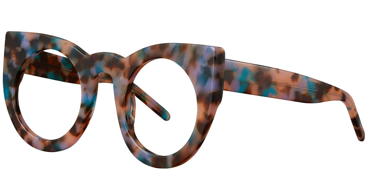 Candye Round, Cat-Eye Frame F5783