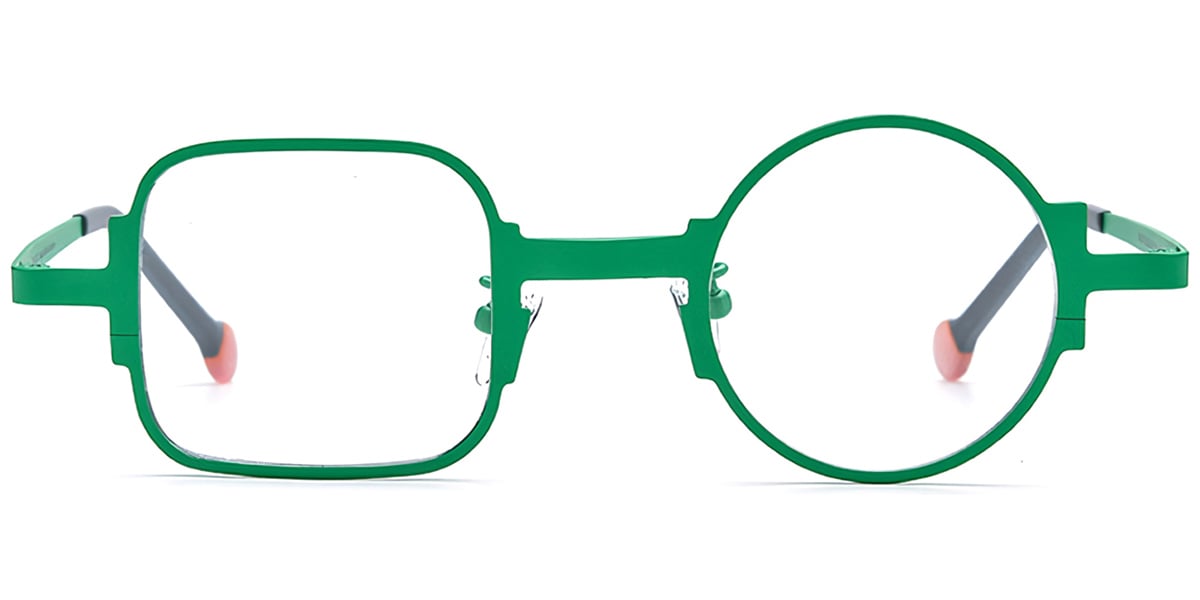 Candye Square, Round, Geometric Frame F7167