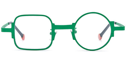 Candye Square, Round, Geometric Frame F7167