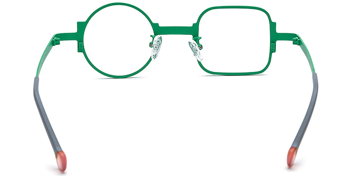 Candye Square, Round, Geometric Frame F7167