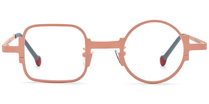 Candye Square, Round, Geometric Frame F7167