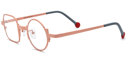 Candye Square, Round, Geometric Frame F7167