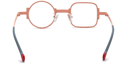 Candye Square, Round, Geometric Frame F7167