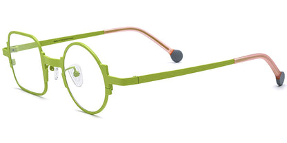 Candye Square, Round, Geometric Frame F7167