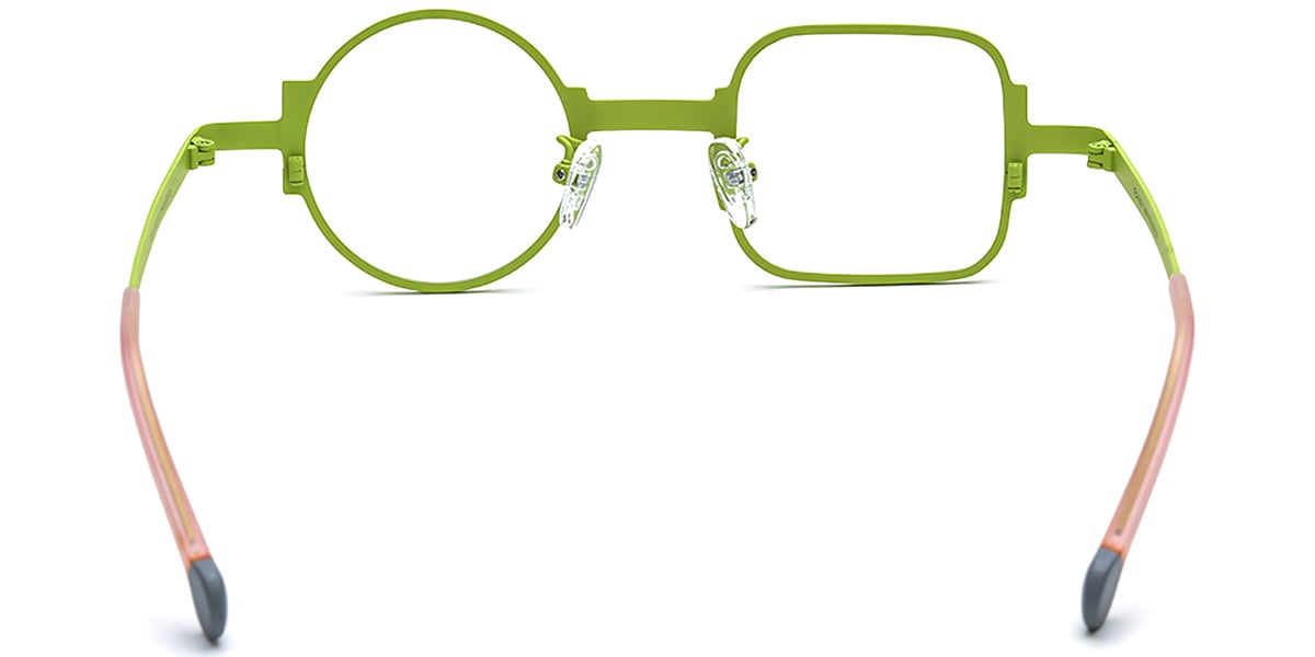 Candye Square, Round, Geometric Frame F7167