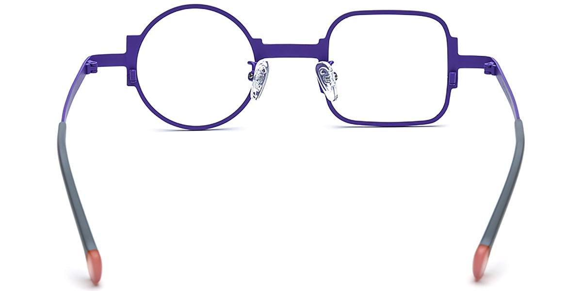 Candye Square, Round, Geometric Frame F7167