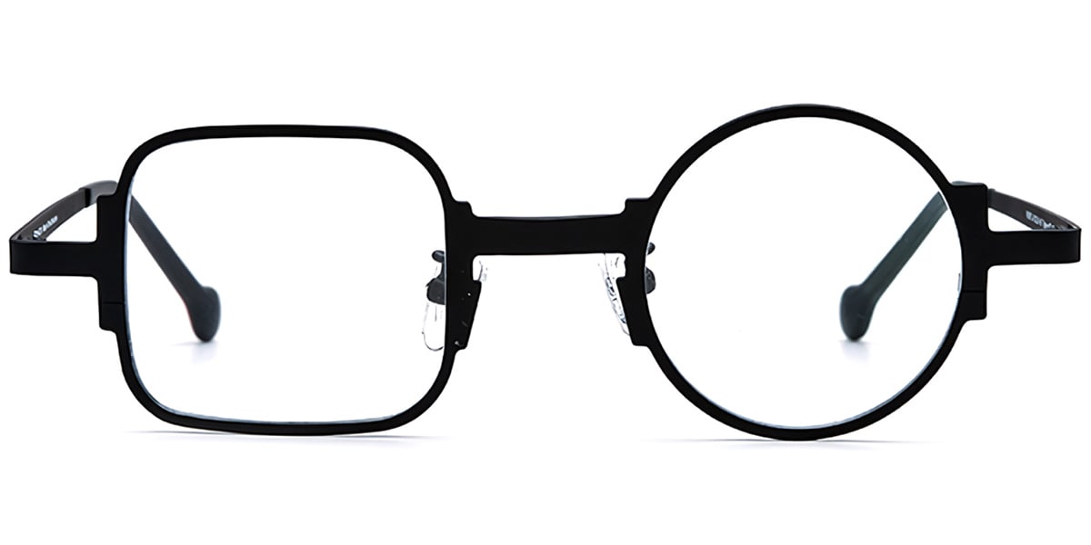 Candye Square, Round, Geometric Frame F7167