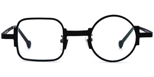 Candye Square, Round, Geometric Frame F7167