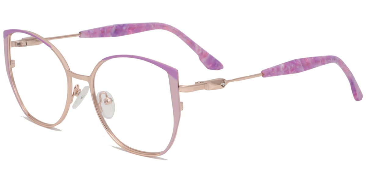 Candye Round, Geometric Frame F8865