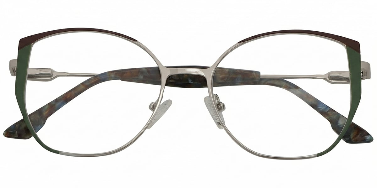 Candye Round, Geometric Frame F8865