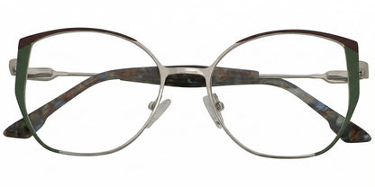 Candye Round, Geometric Frame F8865