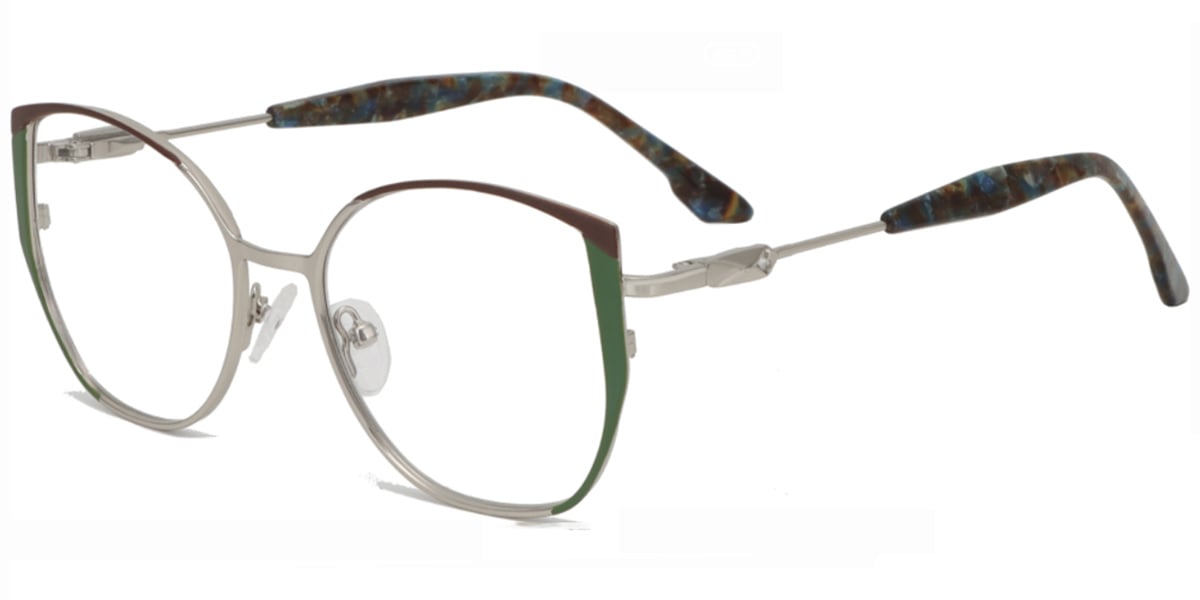 Candye Round, Geometric Frame F8865