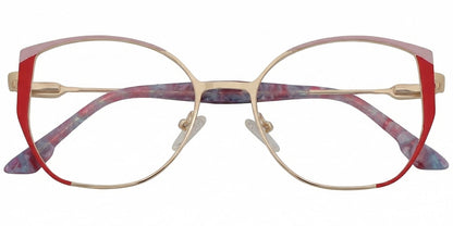 Candye Round, Geometric Frame F8865