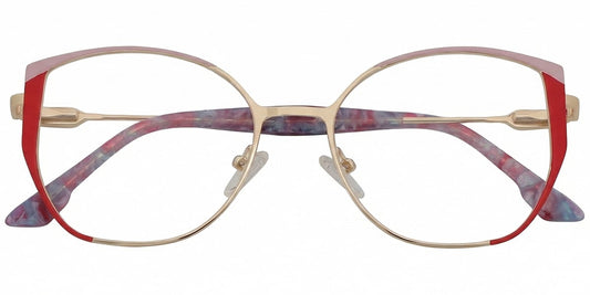 Candye Round, Geometric Frame F8865