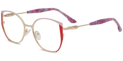 Candye Round, Geometric Frame F8865