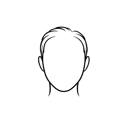 Oval face shape